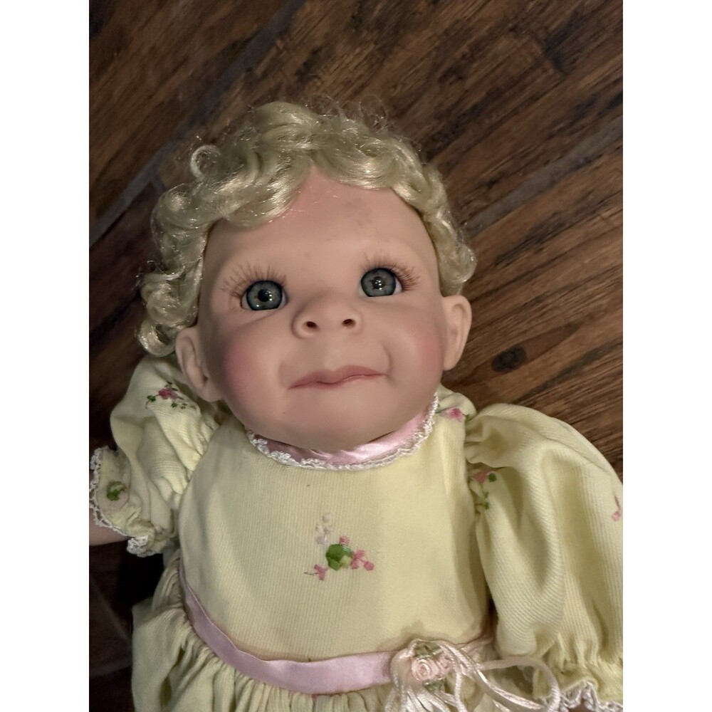 Chyle Reborn Baby Doll 2003 Blonde Hair Blue Eyes